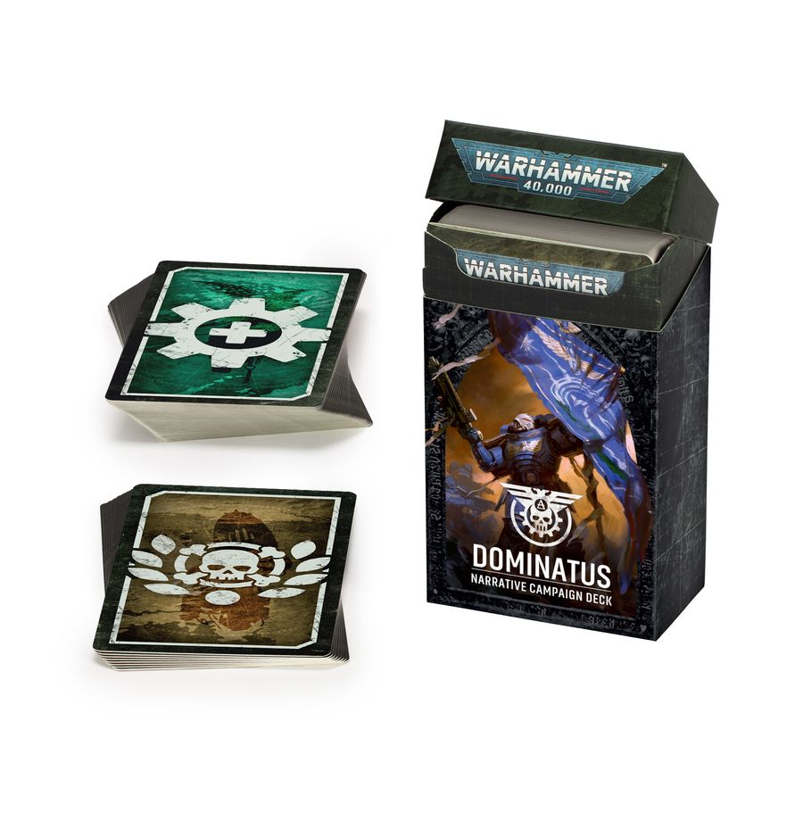 40-80 WARHAMMER 40K: Dominatus – Narrative Campaign Deck ARMAGEDDON (ENGLISH) Pre-orders ship on or after launch day 27/06/2026