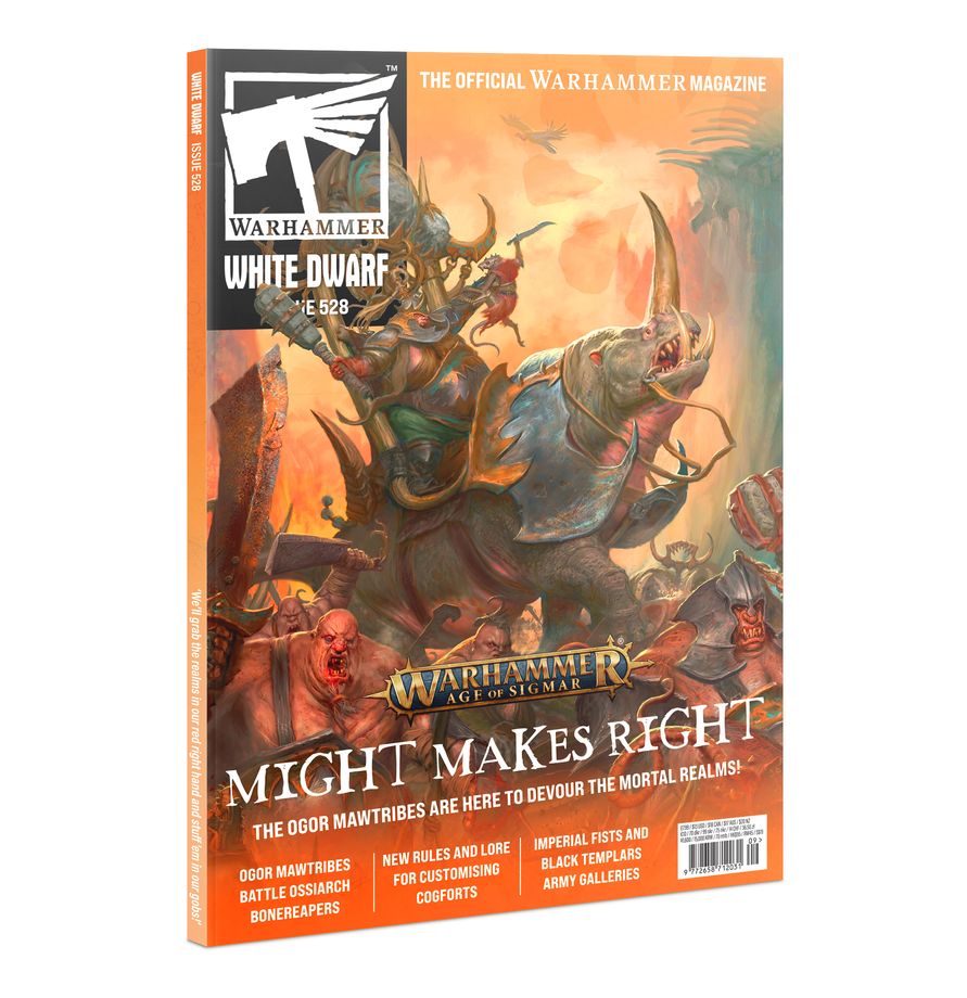 White Dwarf issue 528 Pre-orders ship on or after launch day 16/10/2026