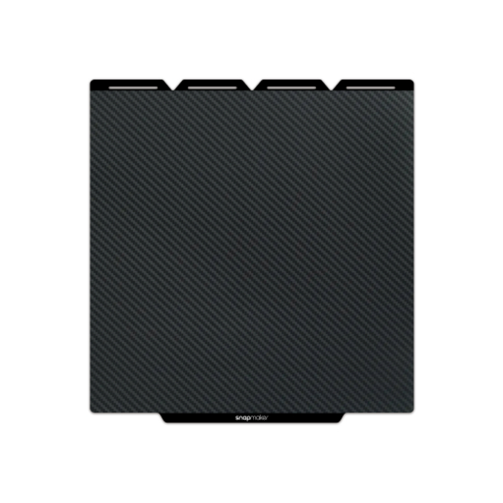 Snapmaker Graphic Effect Steel Plate (Carbon-Fiber Textured, for U1)