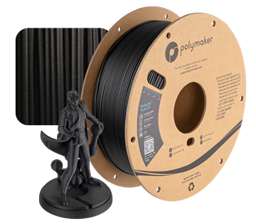 Polymaker PolyLite PLA-CF Matte 1.75mm 1kg Filament