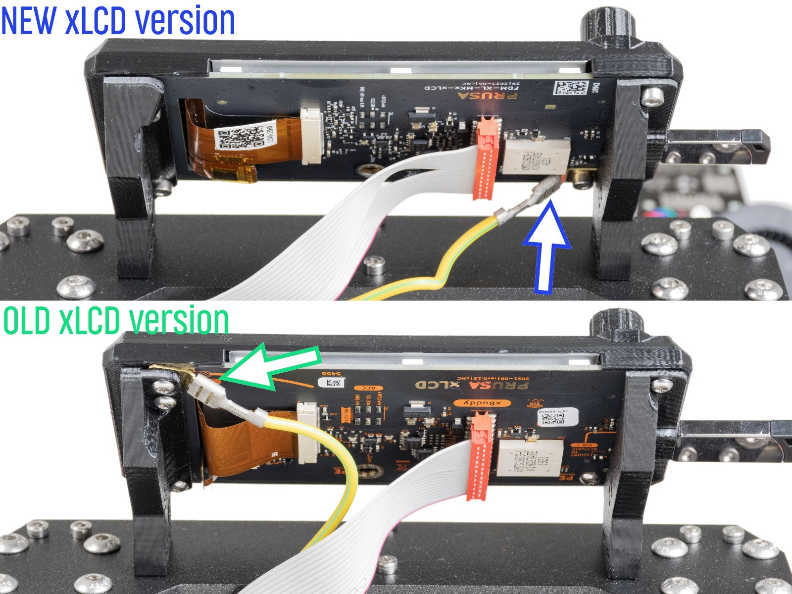 Original Prusa MK4 to MK4S upgrade kit - New xLCD Version