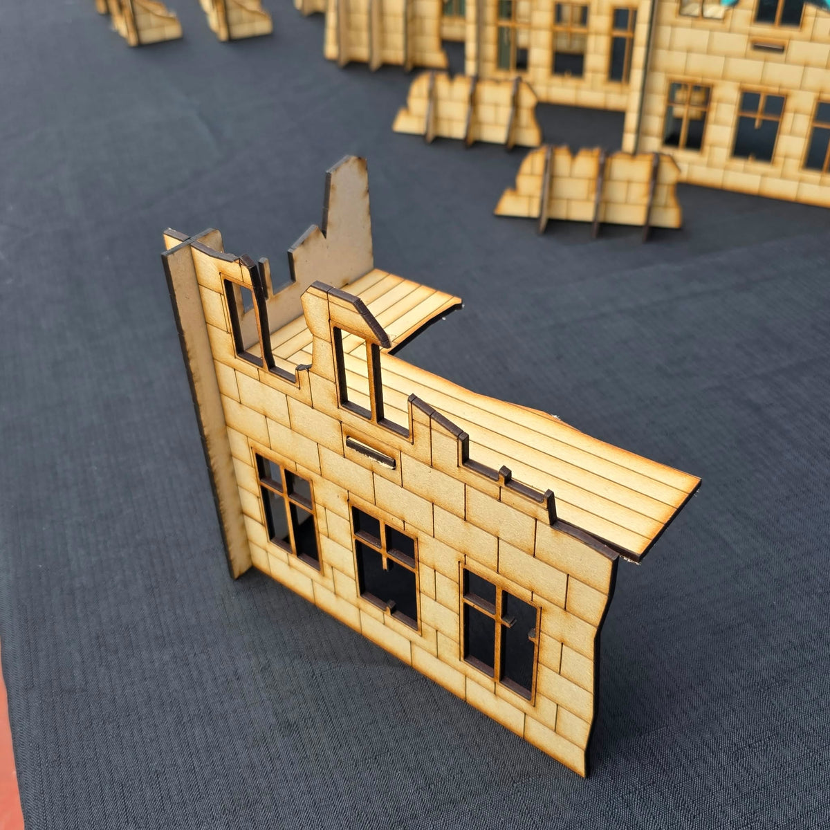 Laser Cut Terrain – Ruined Buildings &amp; Walls for Tabletop Gaming