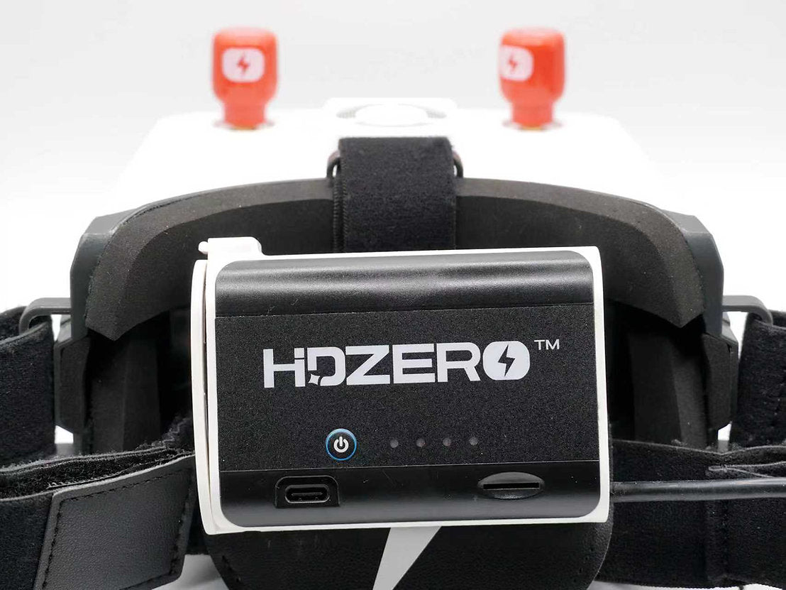 HDZero Rear-Mount Battery Case with SD Card Reader