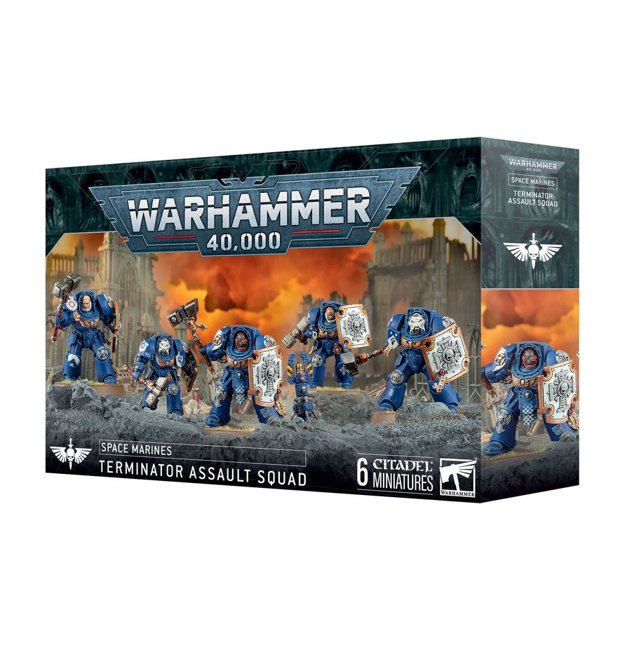 48-34 SPACE MARINES: TERMINATOR ASSAULT SQUAD