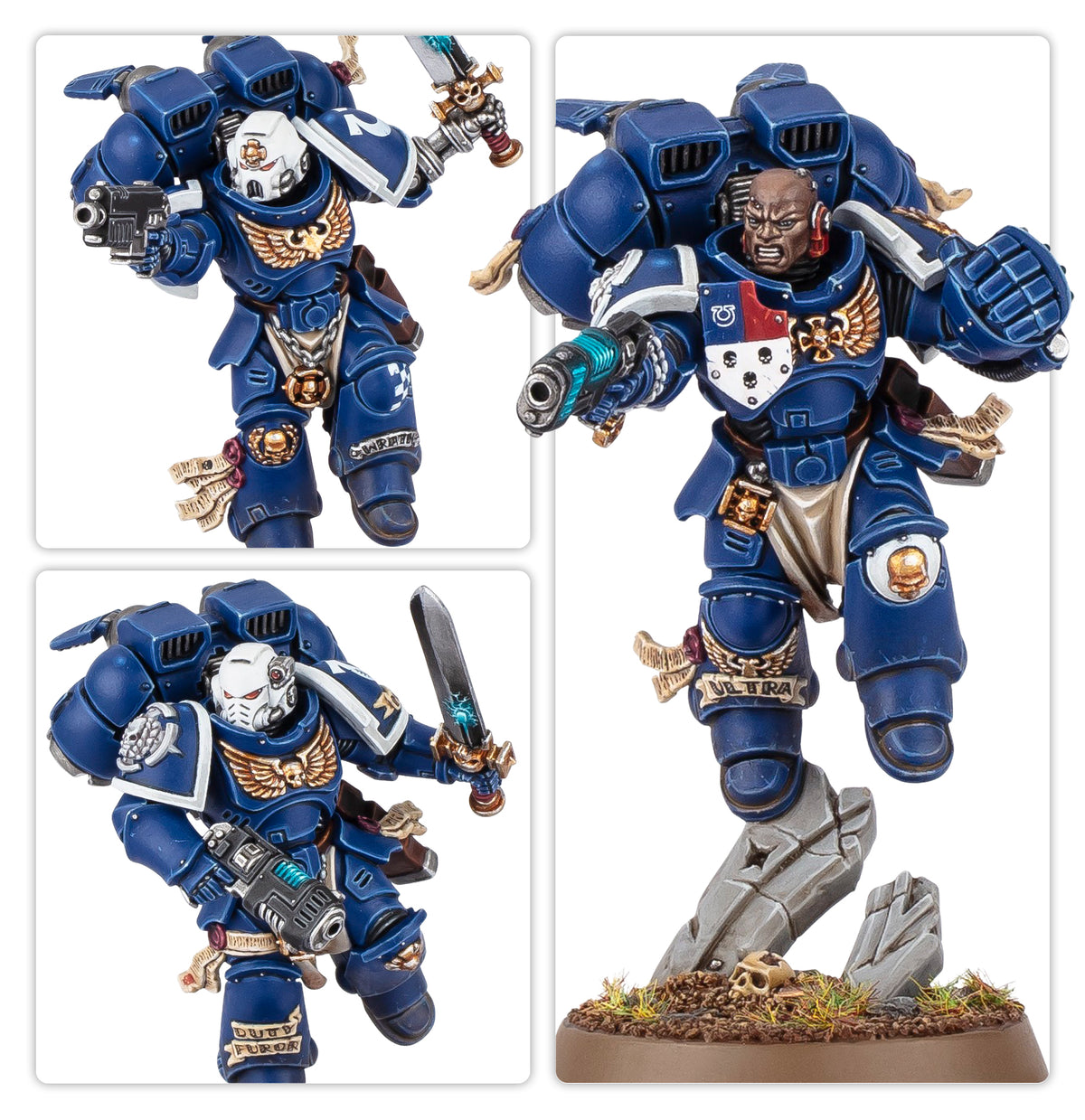 Space Marines Vanguard Veteran Squad with Jump Packs
