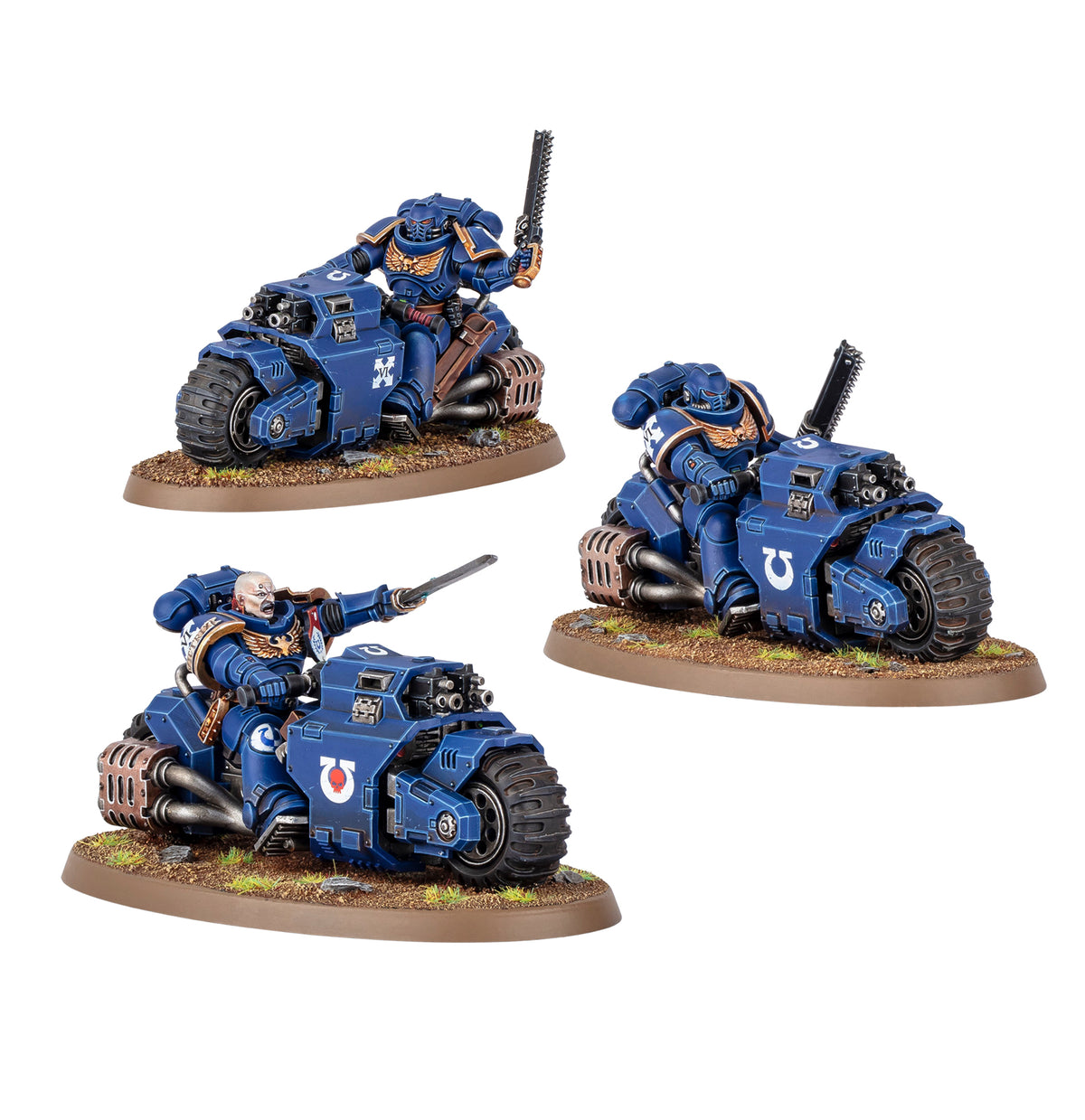 Space Marines Outrider Squad