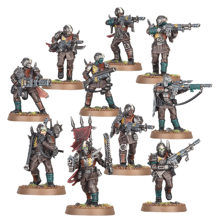 43-107 CHAOS S/MARINES: TRAITOR GUARDSMEN SQUAD