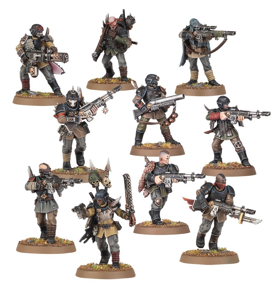 43-107 CHAOS S/MARINES: TRAITOR GUARDSMEN SQUAD