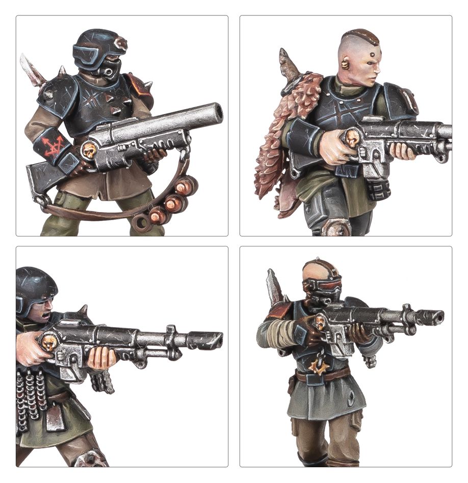 43-107 CHAOS S/MARINES: TRAITOR GUARDSMEN SQUAD