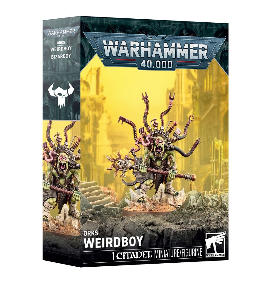 50-62 ORKS: WEIRDBOY Pre-orders ship on or after launch day 05/09/2026