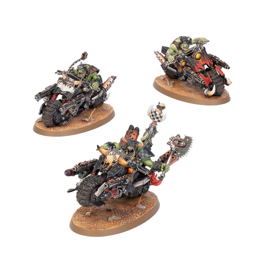 50-79 ORKS: WARBIKERS Pre-orders ship on or after launch day 05/09/2026