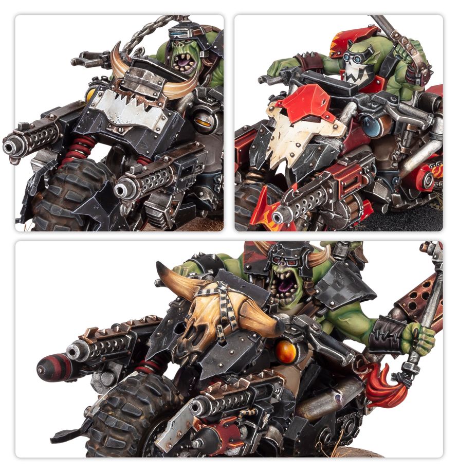 50-79 ORKS: WARBIKERS Pre-orders ship on or after launch day 05/09/2026