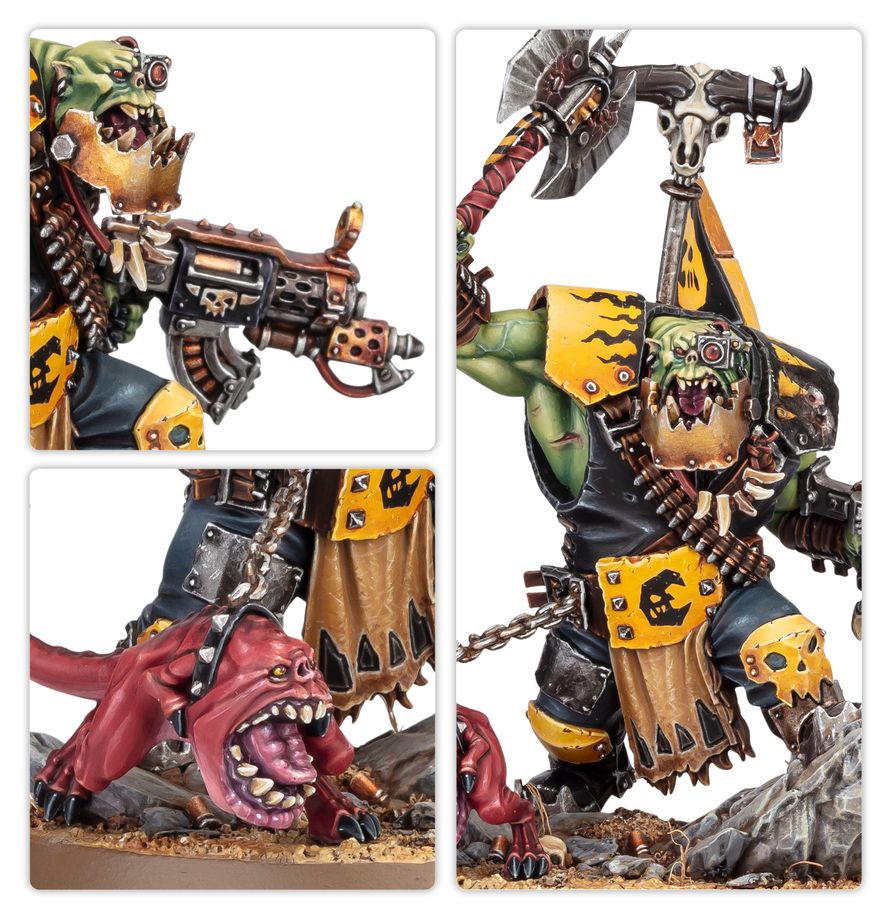 50-84 ORKS: WARBOSS Pre-orders ship on or after launch day 05/09/2026