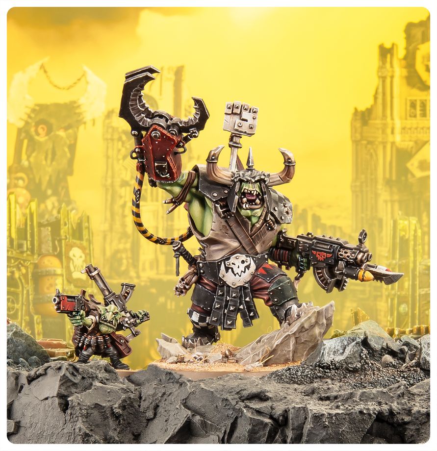 50-84 ORKS: WARBOSS Pre-orders ship on or after launch day 05/09/2026