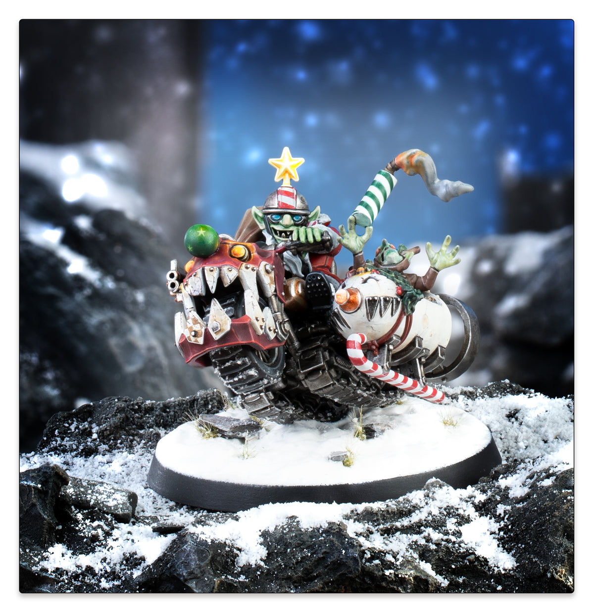Da Red Gobbo's Squigmobile, detail