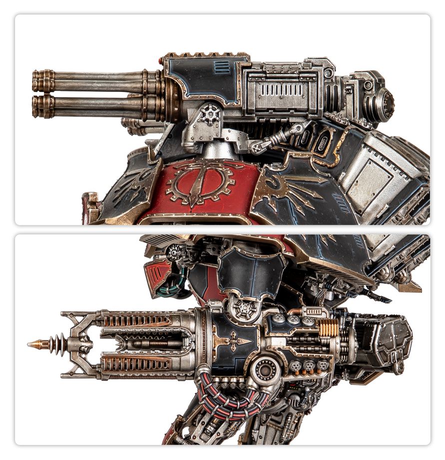 03-108 Legions Imperialis: Warlord Titan with Quake Cannon and Conversion Beam Extirpator - Pre-orders ship on or after launch day 01/08/2026