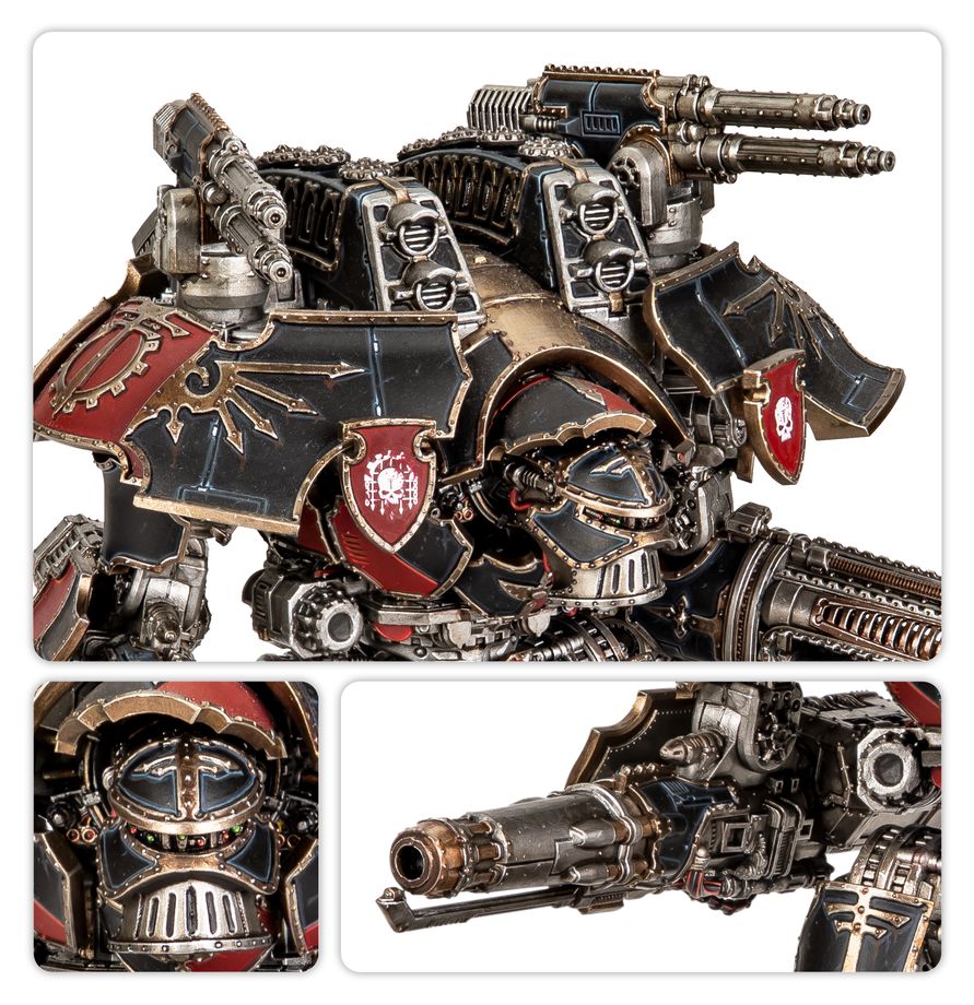 03-108 Legions Imperialis: Warlord Titan with Quake Cannon and Conversion Beam Extirpator - Pre-orders ship on or after launch day 01/08/2026