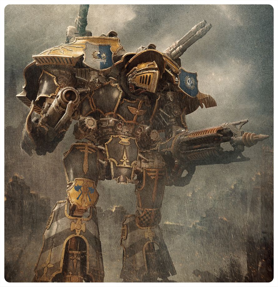 03-108 Legions Imperialis: Warlord Titan with Quake Cannon and Conversion Beam Extirpator - Pre-orders ship on or after launch day 01/08/2026