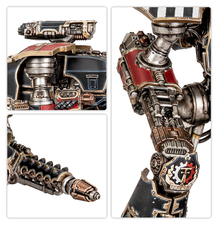 03-110 Legions Imperialis: Reaver Titan with Graviton Obliterator and Volkite Annihilator - Pre-orders ship on or after launch day 01/08/2026