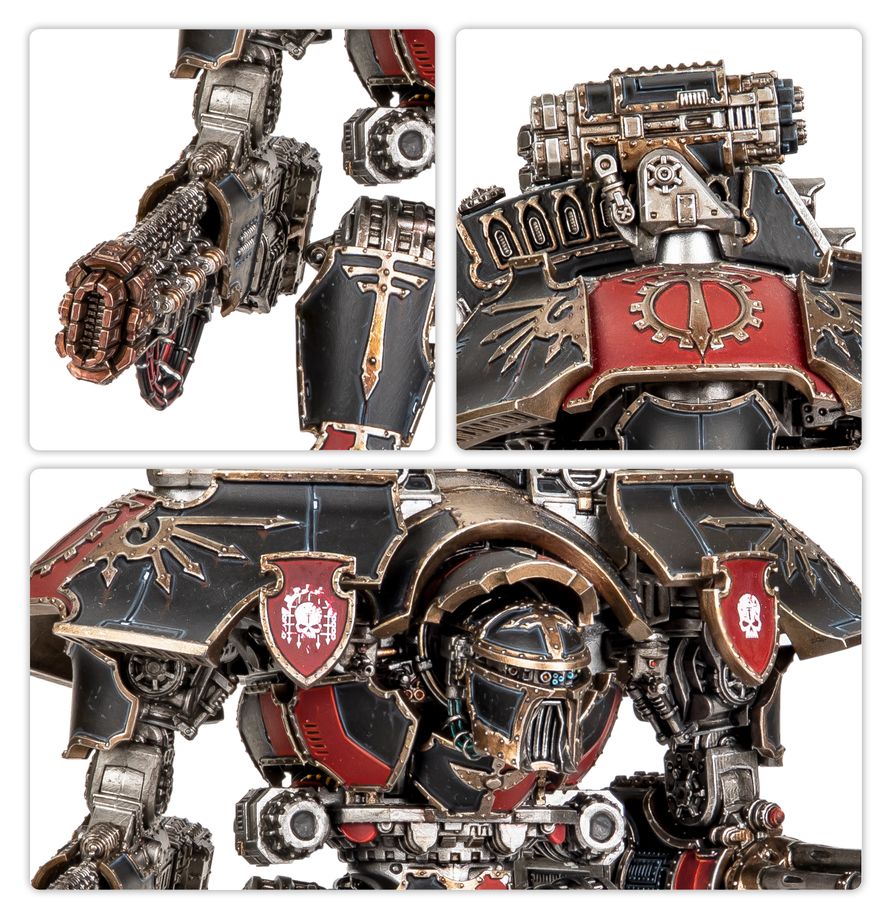 03-109 Legions Imperialis: Warlord Titan with Volkite Destructor and Macro-Gatling Blaster - Pre-orders ship on or after launch day 01/08/2026