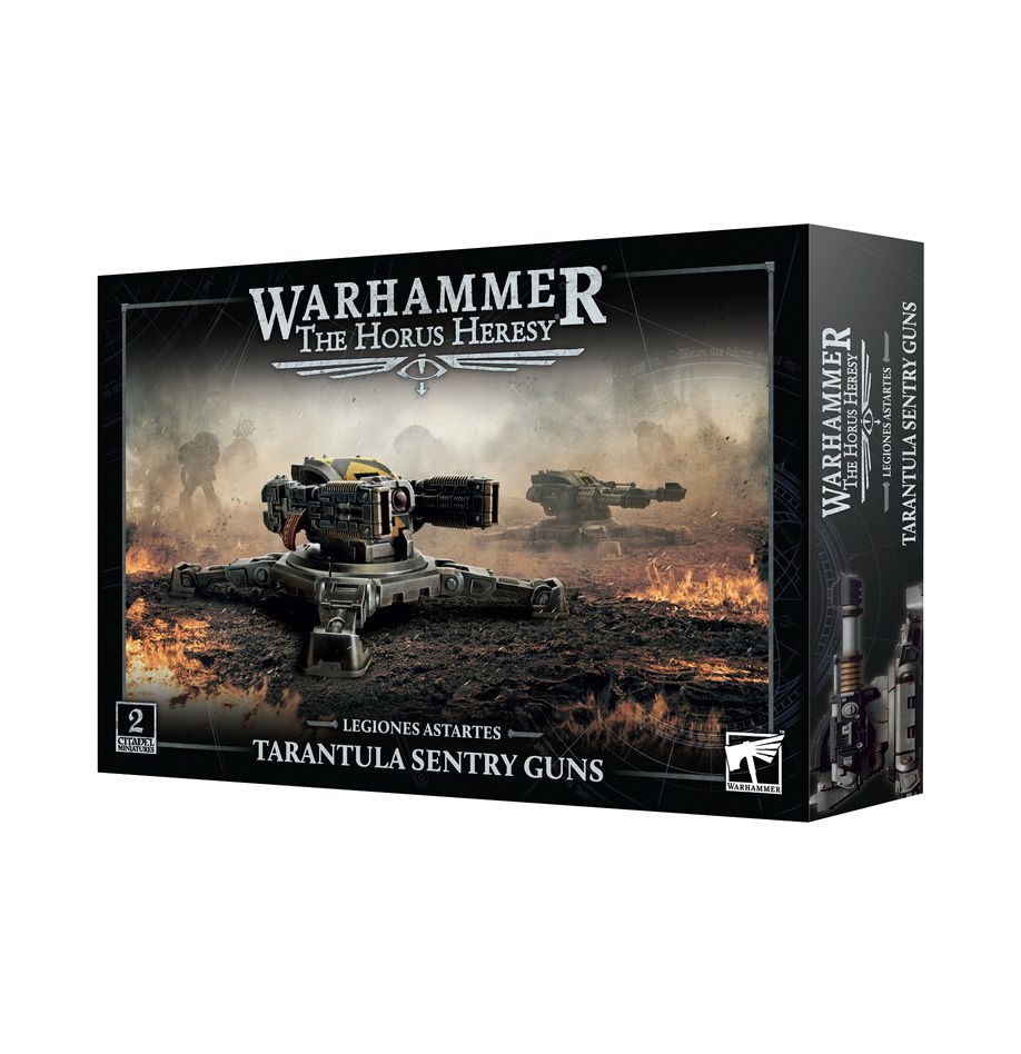 31-109 LEGIONES ASTARTES: TARANTULA SENTRY GUNS Pre-orders ship on or after launch day 28/06/2025