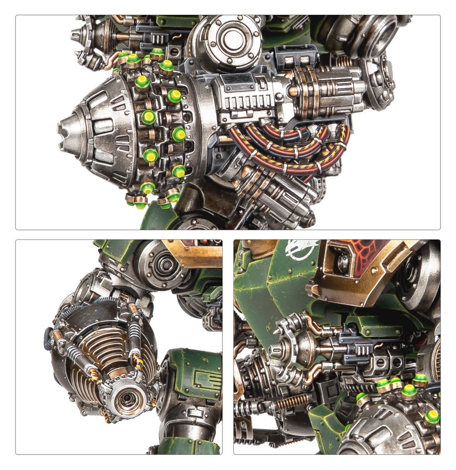 31-133 Horus Heresy Saturnine Siege Dreadnought – Ophion Configuration