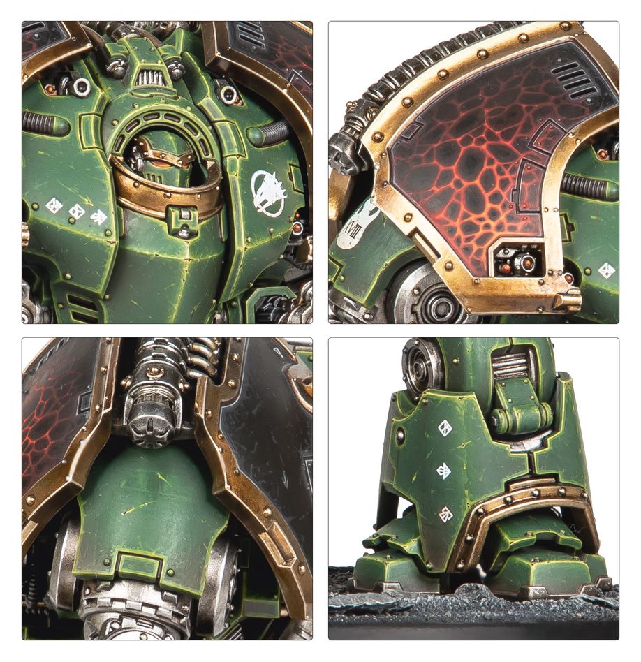 31-133 Horus Heresy Saturnine Siege Dreadnought – Ophion Configuration
