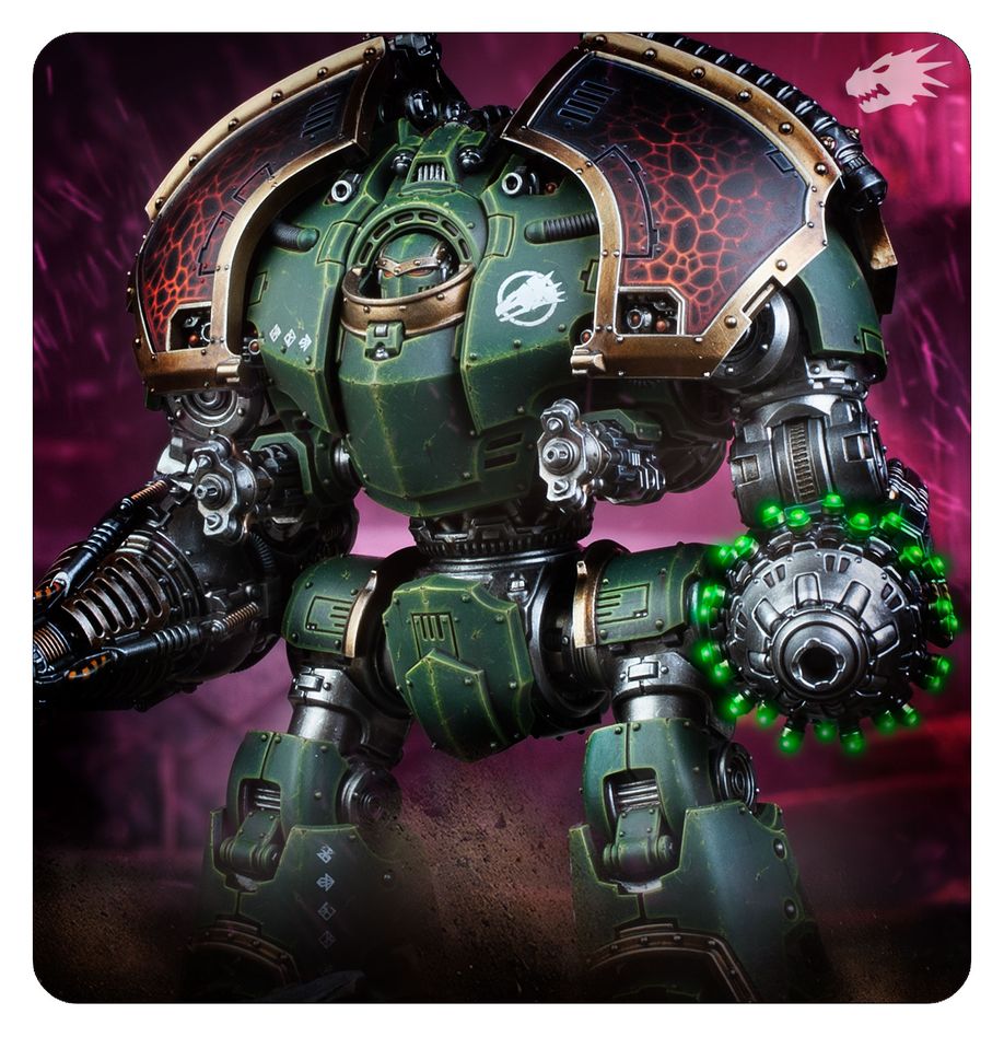 31-133 Horus Heresy Saturnine Siege Dreadnought – Ophion Configuration