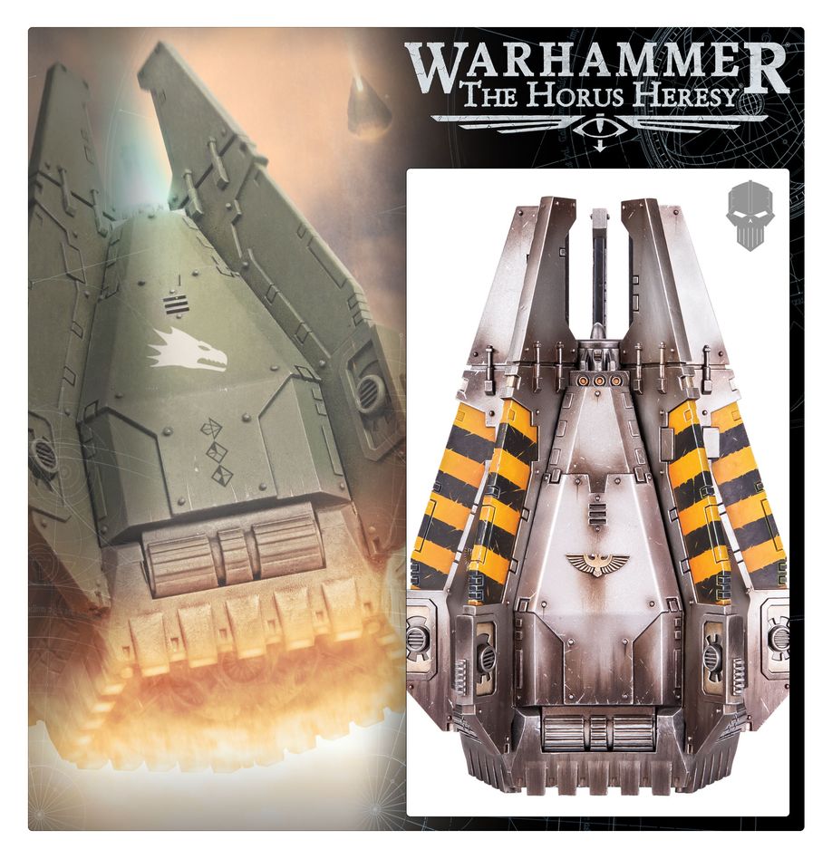 31-136 Horus Heresy Legion Drop Pod