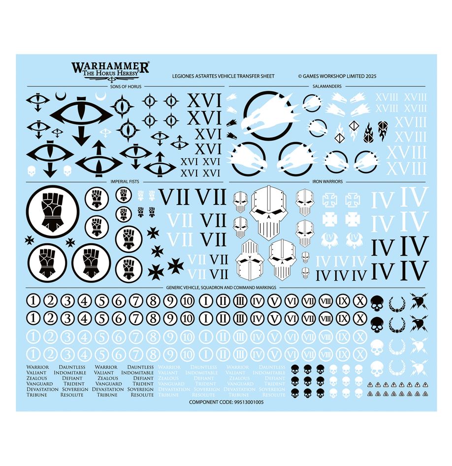 31-136 Horus Heresy Legion Drop Pod