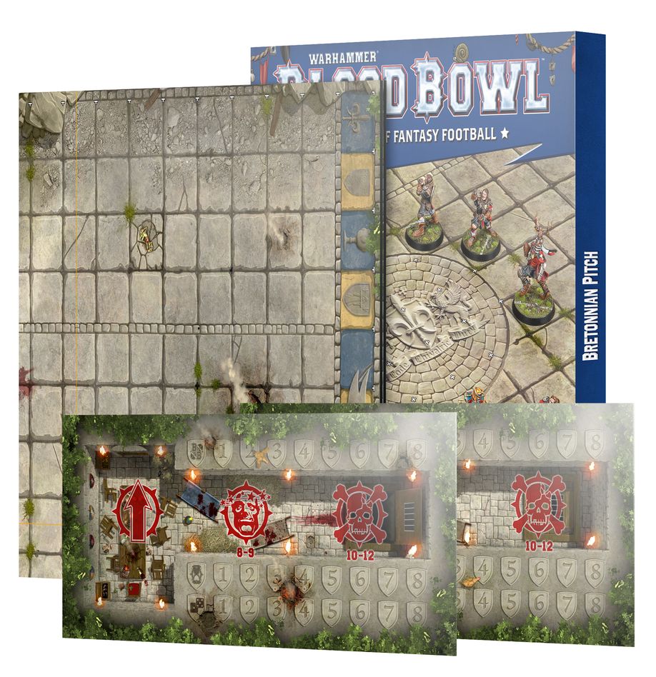 202-61 BB: Bretonnian Team Pitch & Dugouts