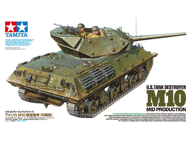U.S. Tank Destroyer M10 Mid Production