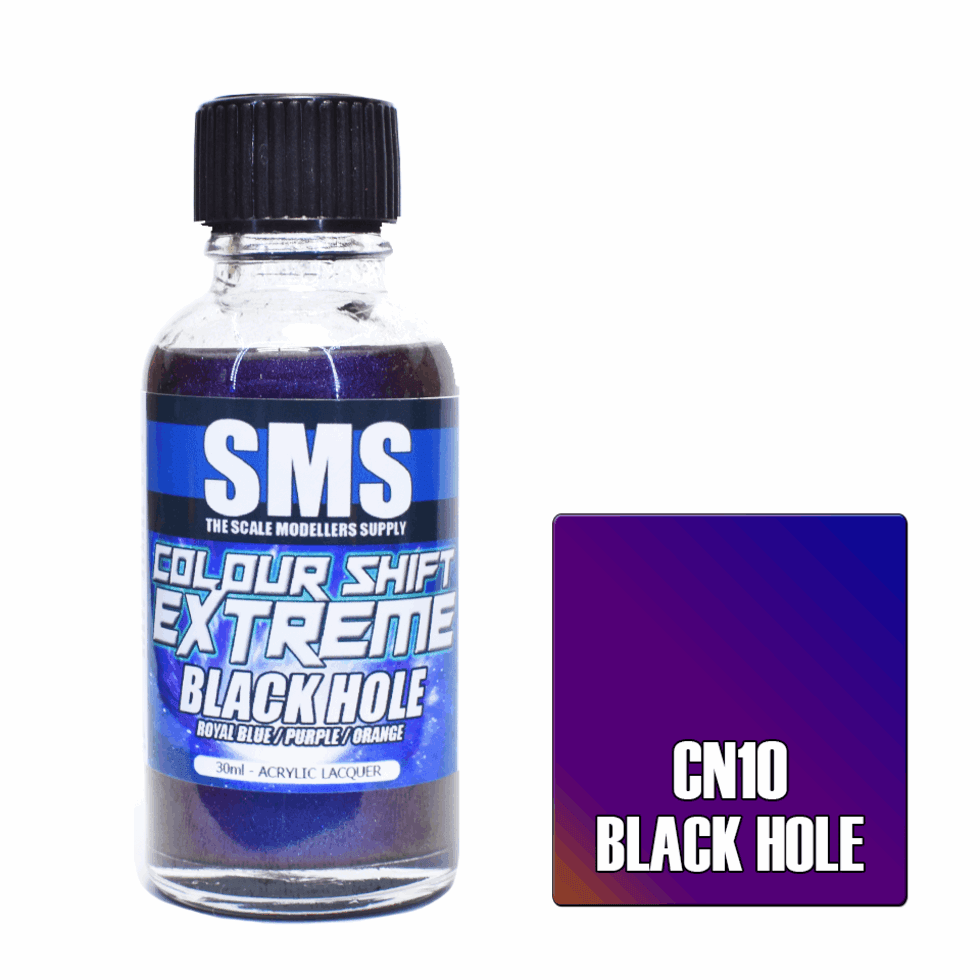 Colour Shift Extreme BLACK HOLE (ROYAL BLUE/PURPLE/ORANGE) 30ml - Rising Sun FPV