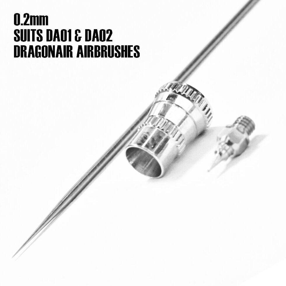 DragonAir Airbrush 0.2mm NOZZLE KIT - Rising Sun FPV