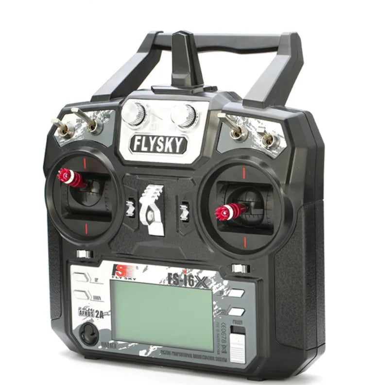 FLYSKY FS-I6X I6X 2.4G 6CH AFHDS 2A Radio Transmitter - Mode 2(left throttle)