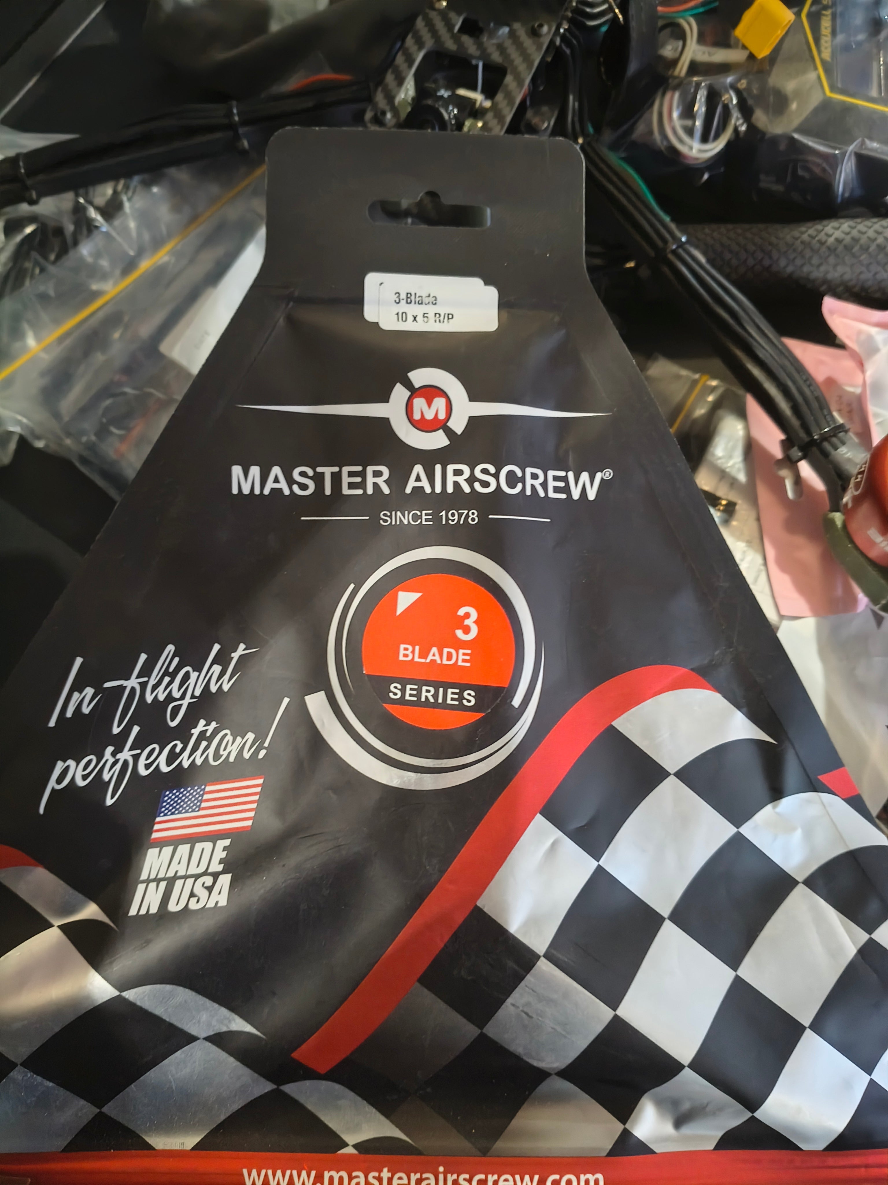 Used 7 inch FPV + props
