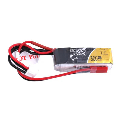 Tattu 300mAh 2S 45C Lipo Battery Pack with JST-SYP plug