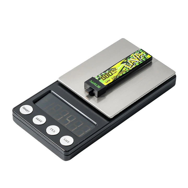 LAVA II 1S 580mAh Battrey 95C (4PCS)
