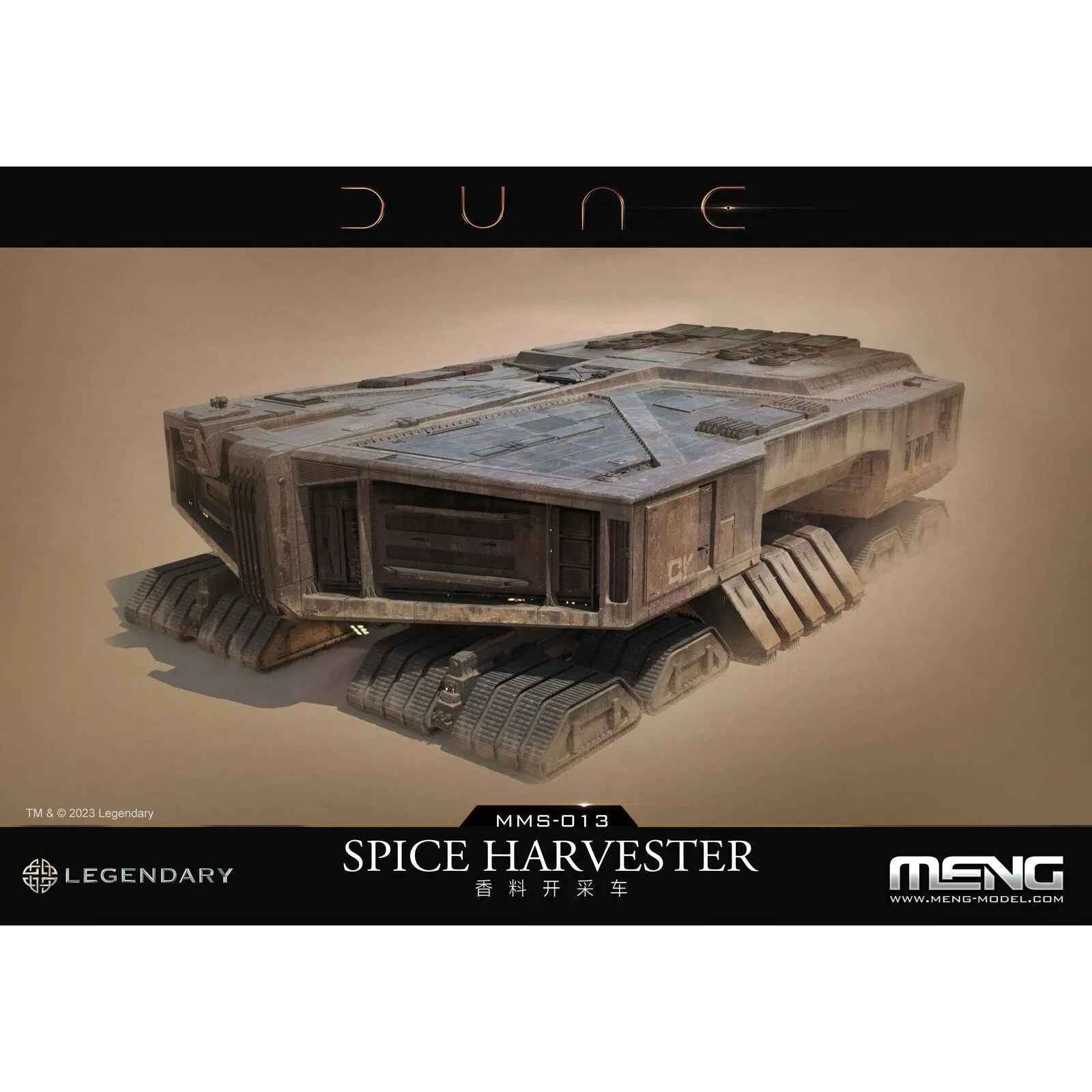 Dune Spice Harvester + 2 Ornithopters - Set