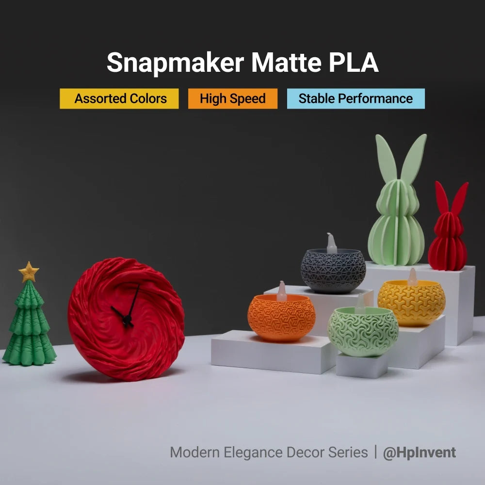 Snapmaker Matte PLA Filament (1kg, RFID)