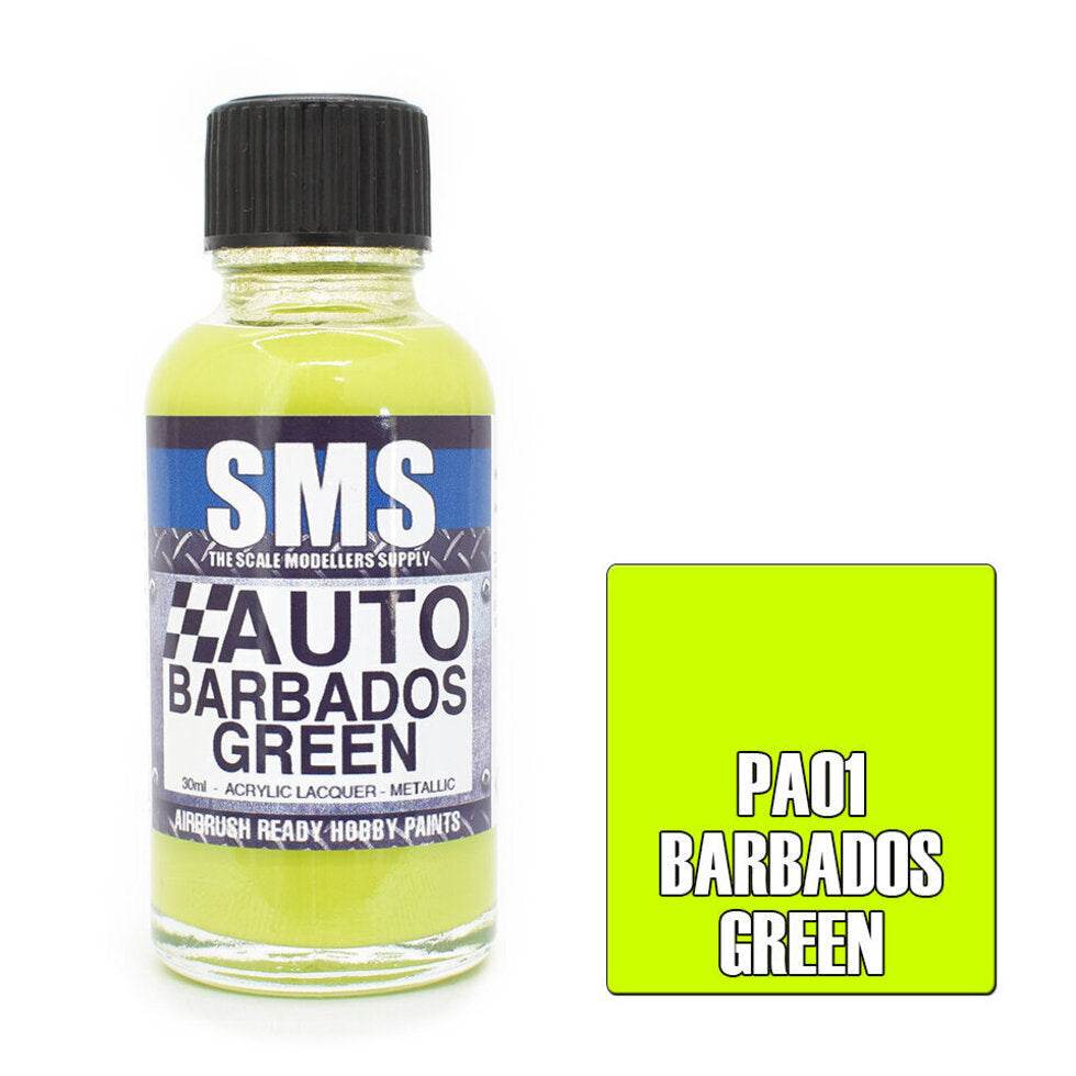 Auto Colour BARBADOS GREEN 30ml - Rising Sun FPV