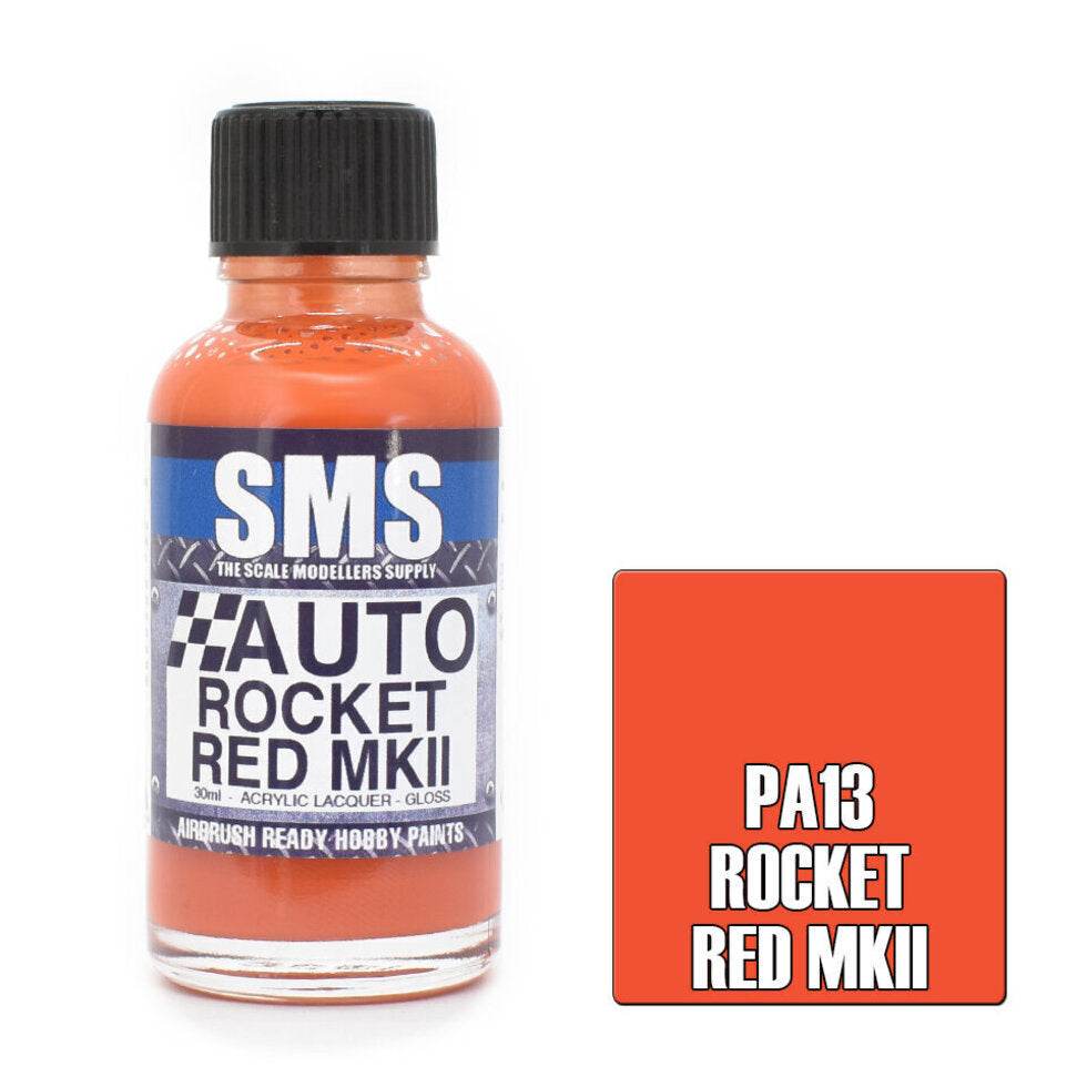 Auto Colour ROCKET RED MKII 30ml (70's HOLDEN ENGINE) - Rising Sun FPV