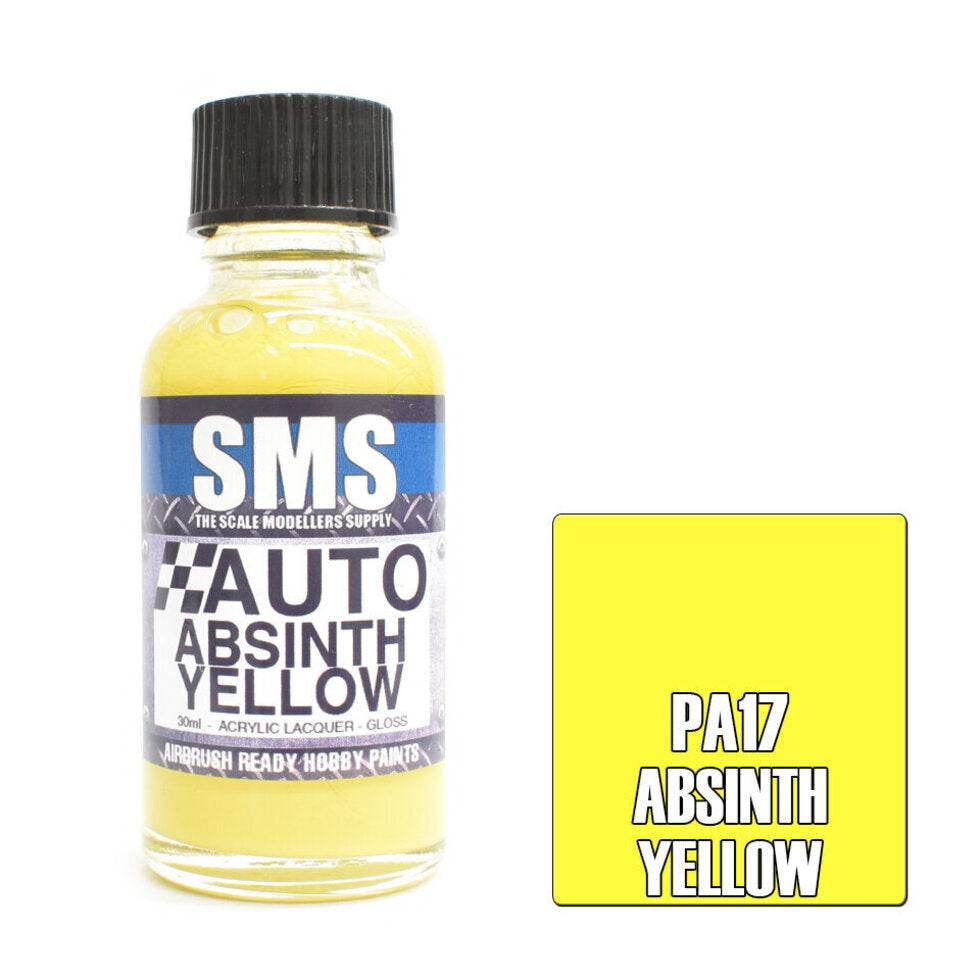 Auto Colour ABSINTH YELLOW 30ml - Rising Sun FPV