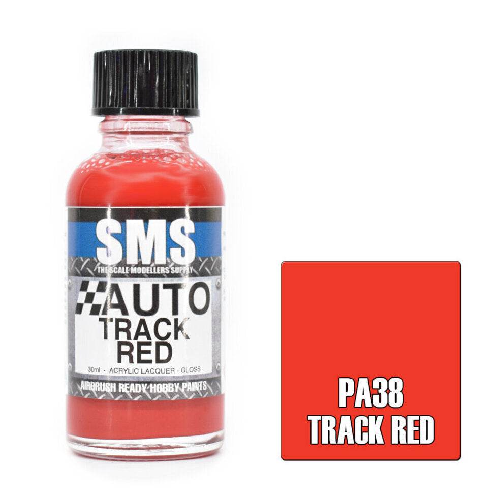 Auto Colour TRACK RED 30ml - Rising Sun FPV