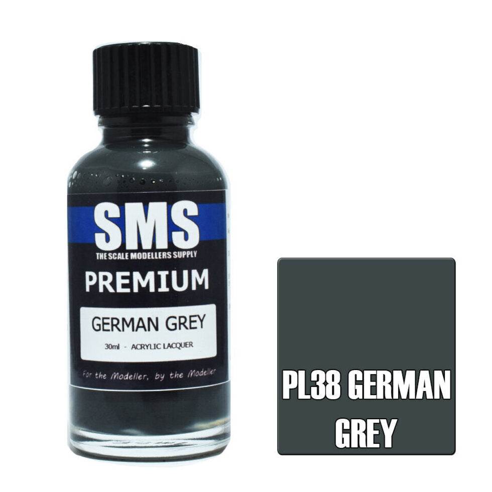 Premium GERMAN GREY RAL7021 / RLM66 30ml