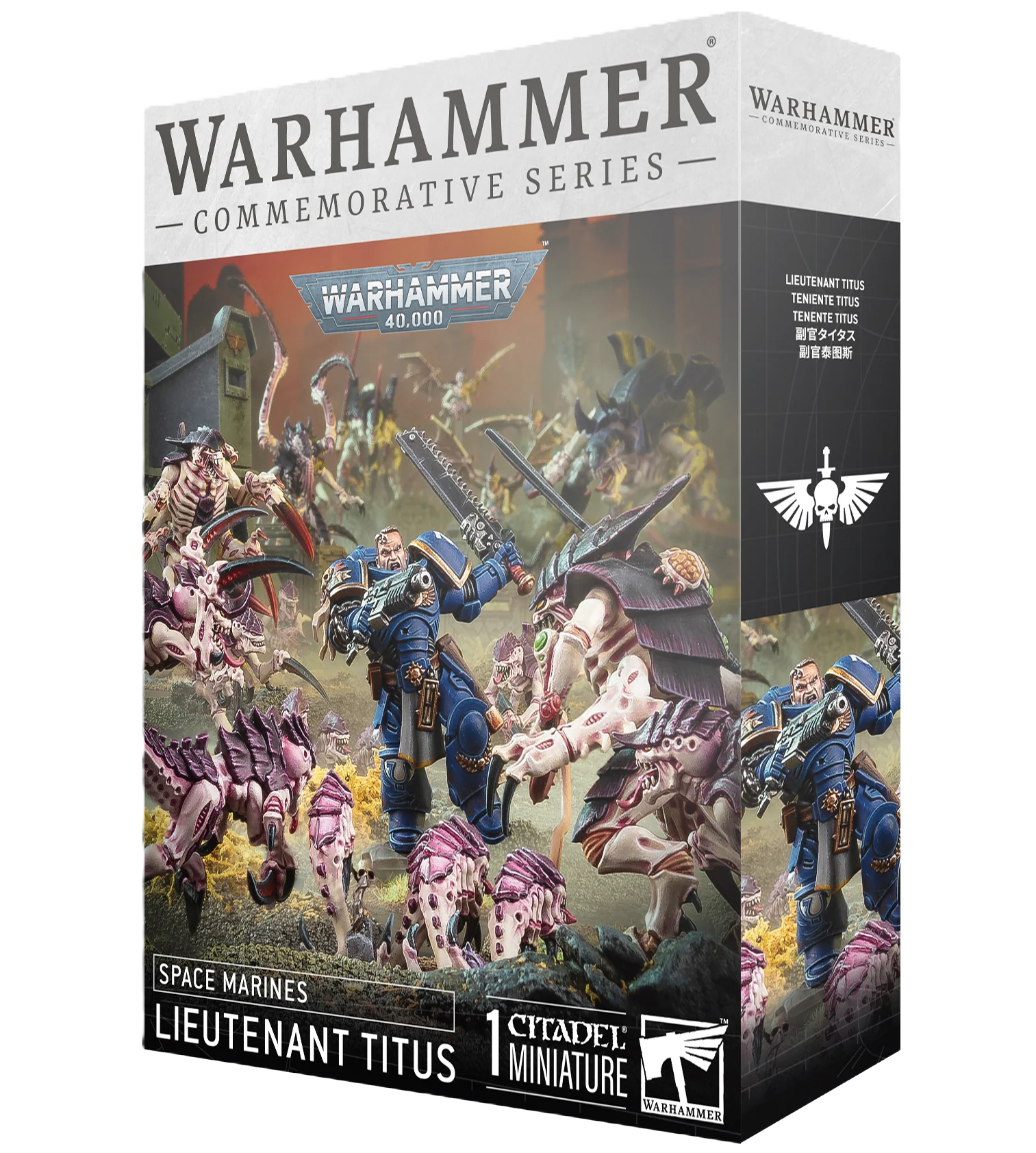 55-08 SPACE MARINES: LIEUTENANT TITUS - Shipping 10th of May