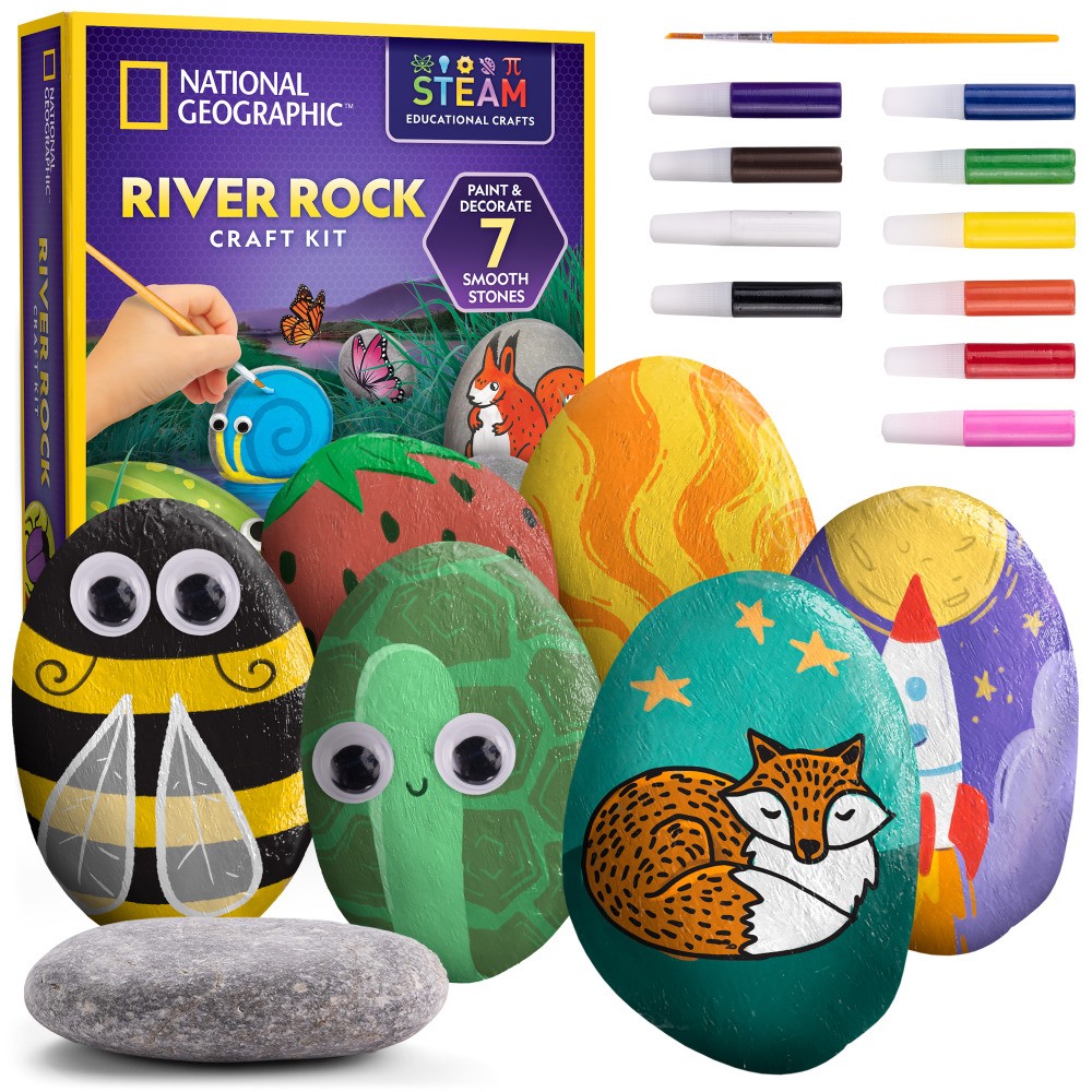 National Geographic River Rock Craft Kit