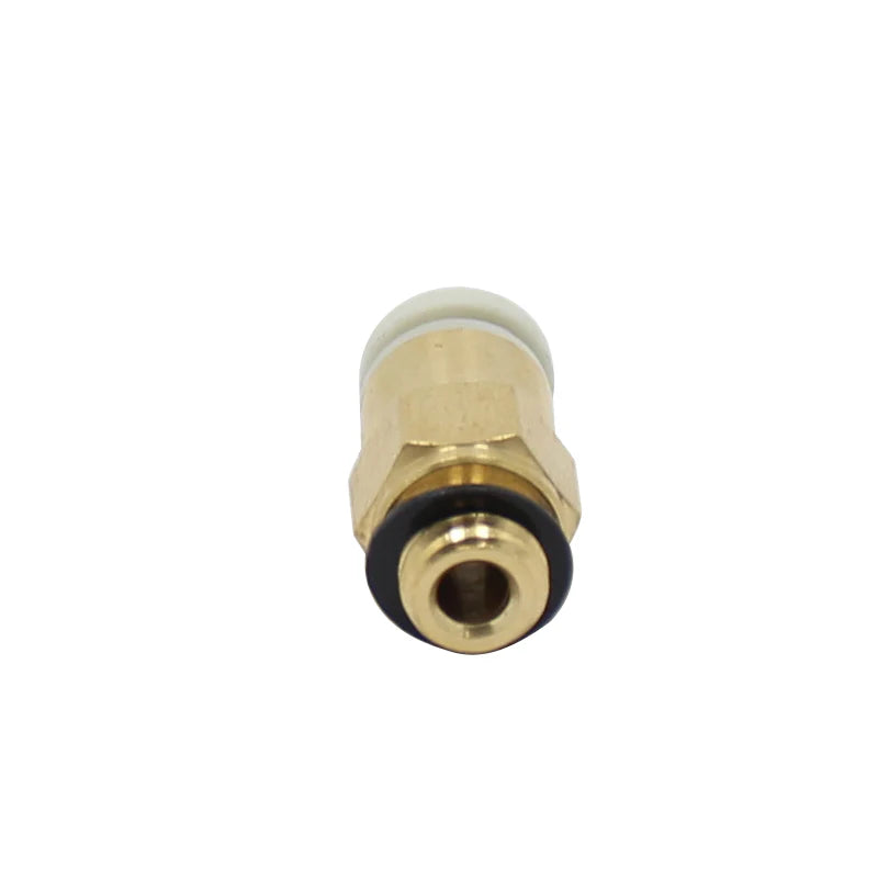 M6 Remote Pneumatic Connector Brass - No Pass Through