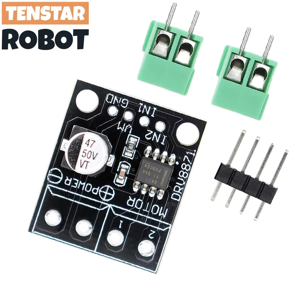 DRV8871 H-Bridge Dual Brushed DC Motor Driver - PWM Controlled