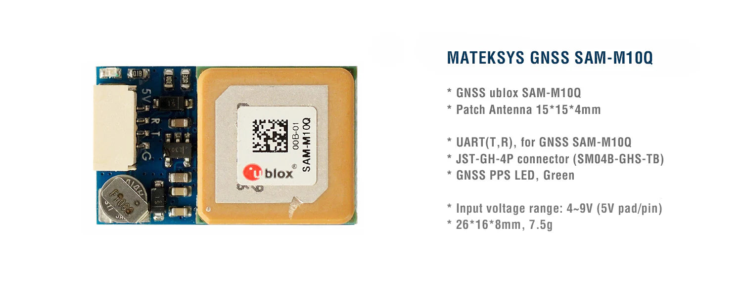 Matek SAM-M10Q GPS (No Compass)